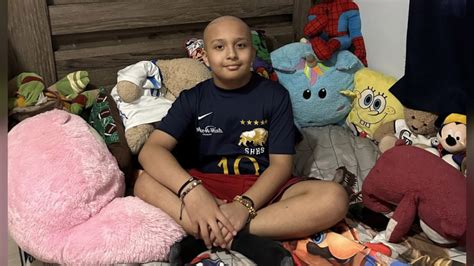 'I'll beat it again': 11-year-old cancer survivor fighting for his life after relapse